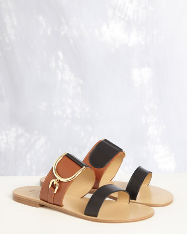 Paul Costelloe Living Studio Leather Sandals